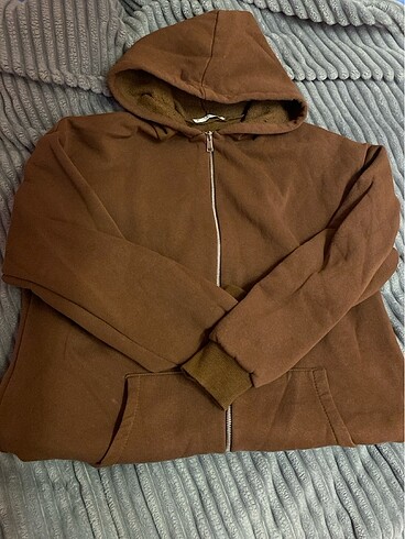 Kahverengi hoodie