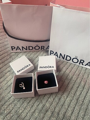 Pandora Pandora pembe murano