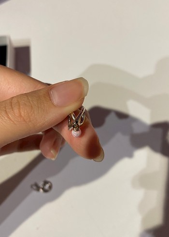 Pembe Boncuklu pandora charm - Görsel 3