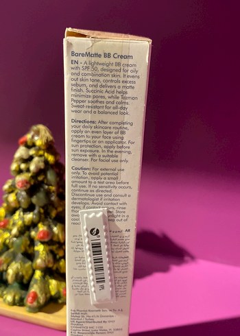 BareMatte SPF 50 BB Krem - Açık Bej - Görsel 2