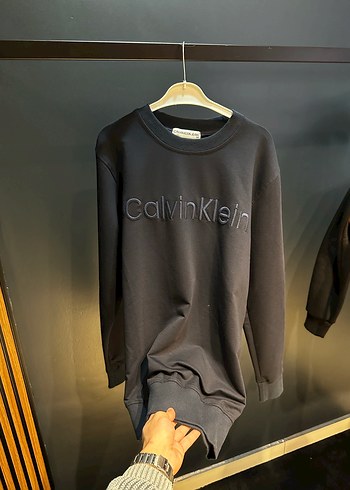 Calvin Klein Siyah Erkek Sweatshirt