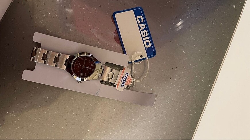 Beden casio bordo saat