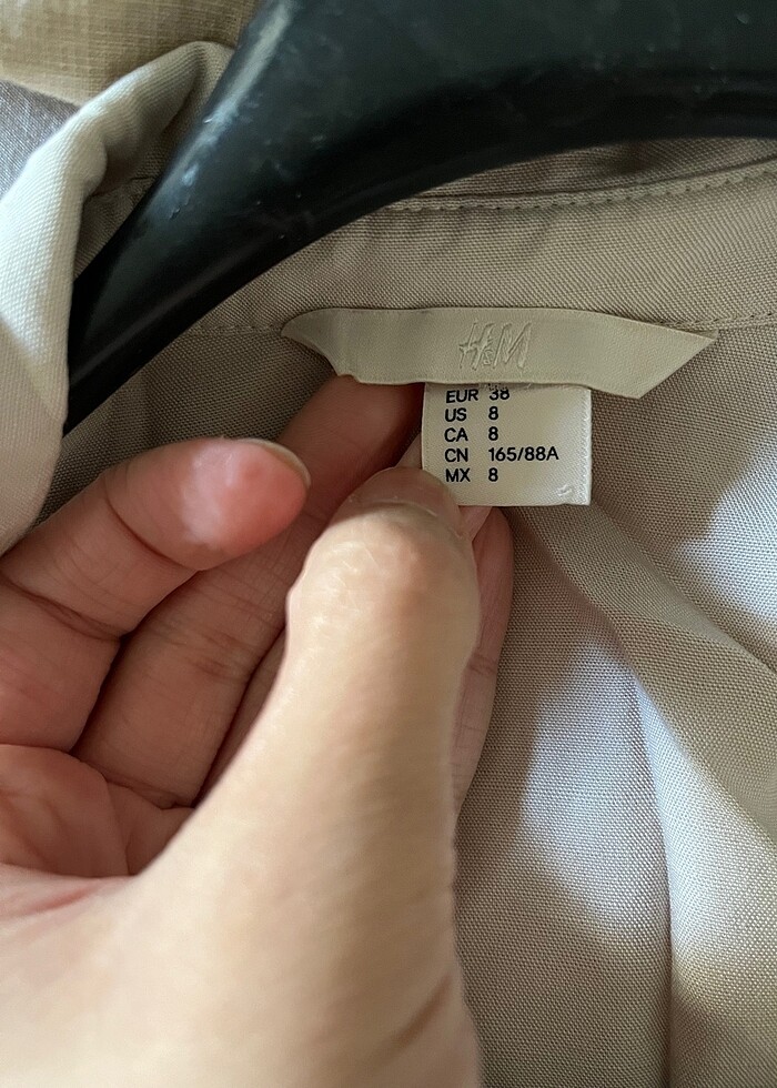 H&M Gömlek Elbise - Görsel 4