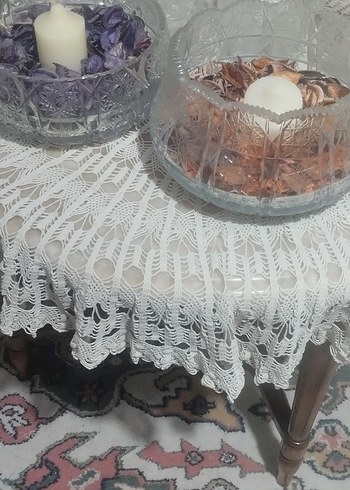 Kesme (kristal) vazo şekerlik meyvalık takım - Görsel 5