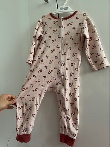Hellobaby tatlı tulum 80cm çiçekli 1yaş