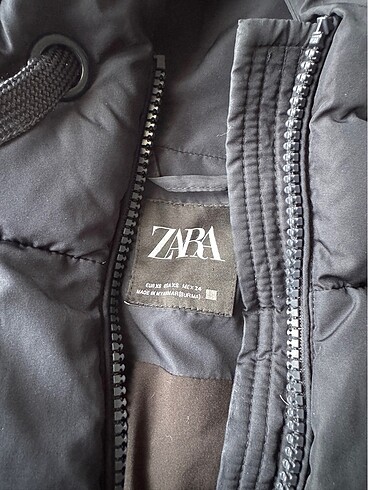 xs Beden lacivert Renk Zara Lacivert Şişme Mont