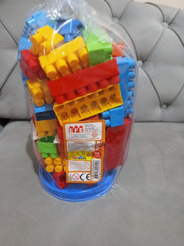 Renkli Lego Bloklar 94 Parça - Görsel 3