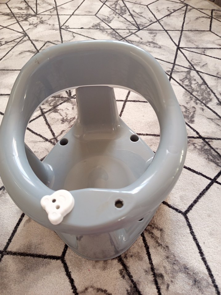 Gri Bebek Mama Sandalyesi - Görsel 2