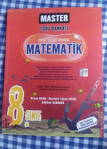 LGS 8 sınıf matematik test kitabı