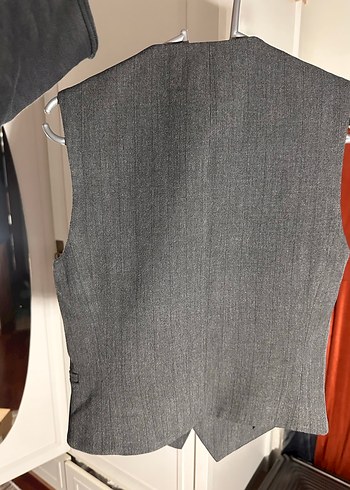 Gri Düğmeli Kadın Yelek - Zara - Görsel 3