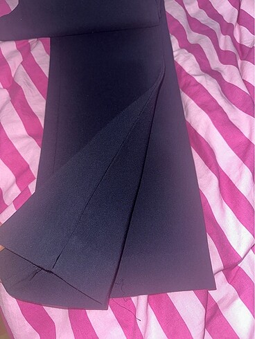 Mango lacivert kumaş pantolon - Görsel 4