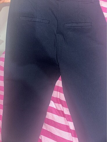 Mango lacivert kumaş pantolon - Görsel 5