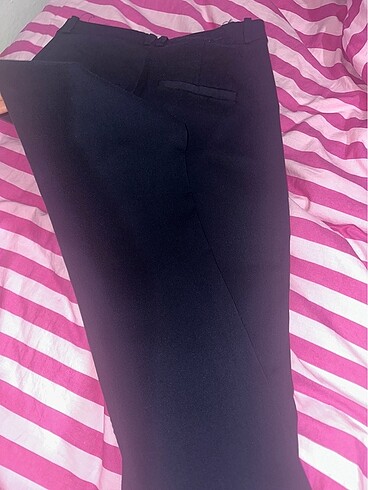 Mango lacivert kumaş pantolon - Görsel 7