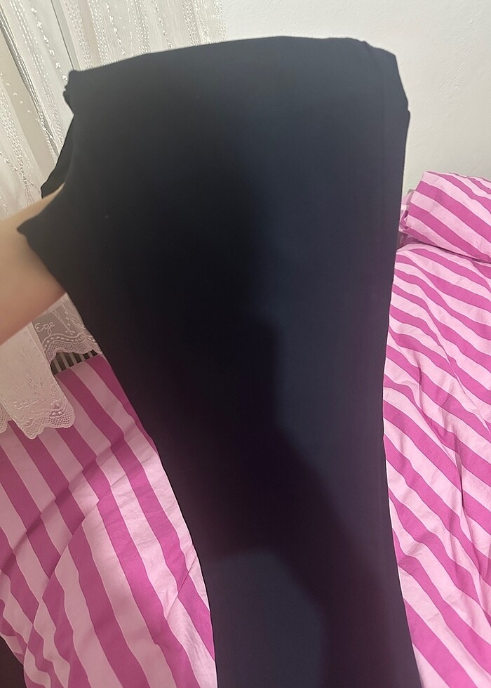 Mango lacivert kumaş pantolon - Görsel 2