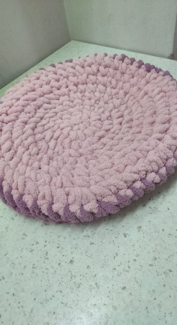 Yuvarlak Örme kedi yatağı - Görsel 4