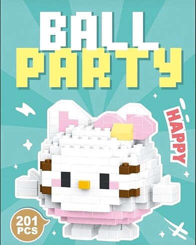  Beden Hello Kitty Bricks Lego