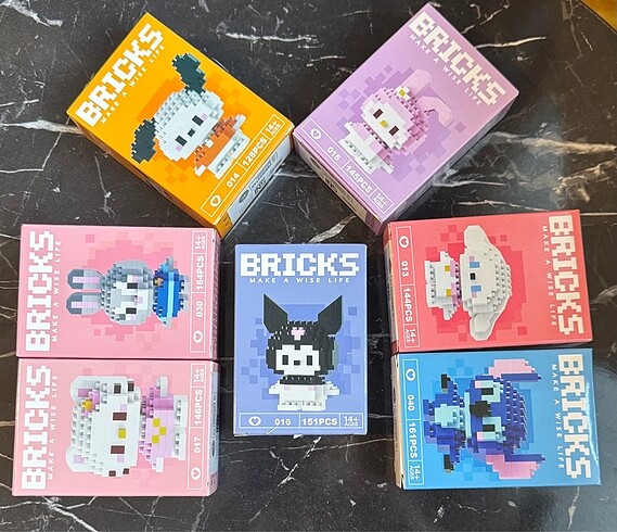 Kuromi Bricks Lego