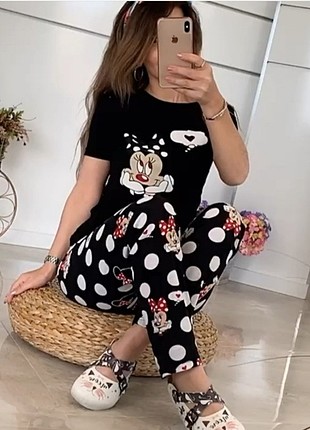 xl Beden Pamuklu likralı pijama takim 