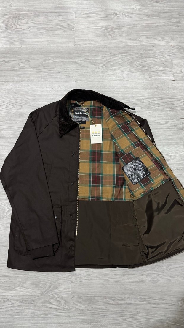 Barbour Classic Bedale Unisex Yağlı Ceket - Görsel 5
