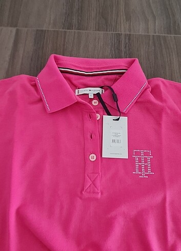 Orijinal Tommy kadın polo yaka tişört 40/L beden