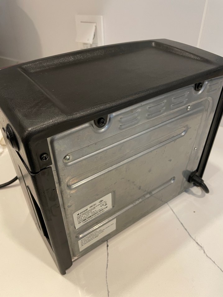 Koyu Kırmızı Çift Kapaklı Kahve Makinesi - Görsel 5