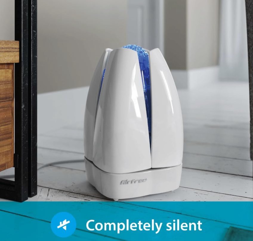 Beyaz Gri Hava Temizleyici ve Nemlendirici - Görsel 3