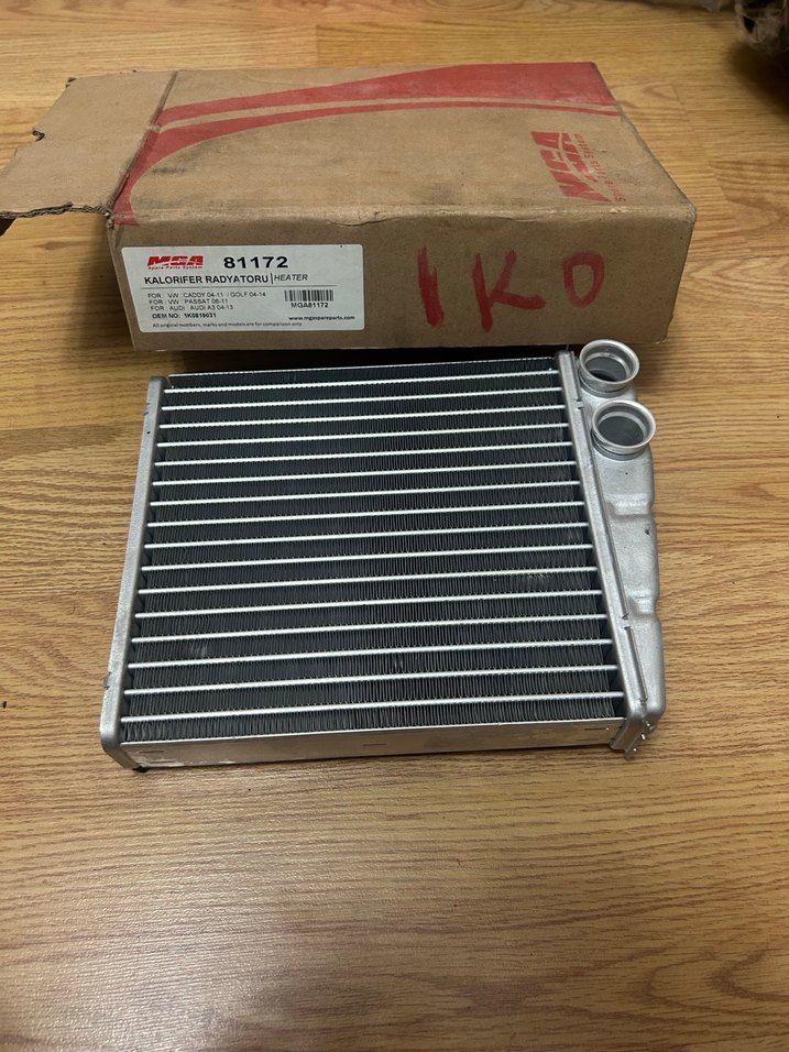 MGA VW Audi Passat Isıtıcı Radyatör 81172 - Görsel 2