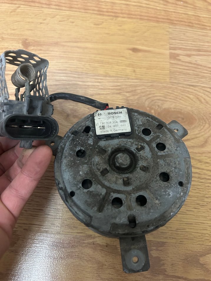 Opel astra h Gri Fan Motoru GM13147279 - Görsel 4