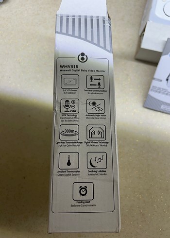 Weewell WMV815 Dijital Bebek İzleme Kamerası - Görsel 6