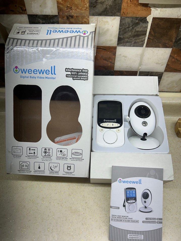 Weewell WMV815 Dijital Bebek İzleme Kamerası - Görsel 5