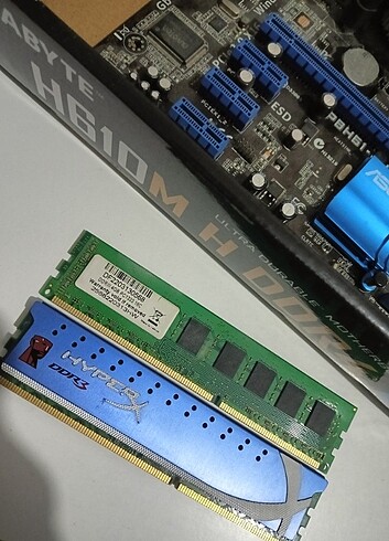 İ5 3570 işlemci, Asus anakart, 4x4gb ram, amd msi rx 570 4gb 256
