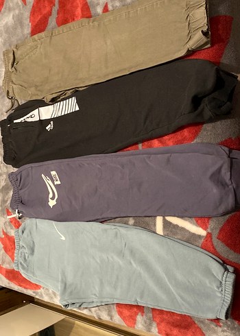 Erkek Çocuk Gri Fermuarlı Eşofman Altı