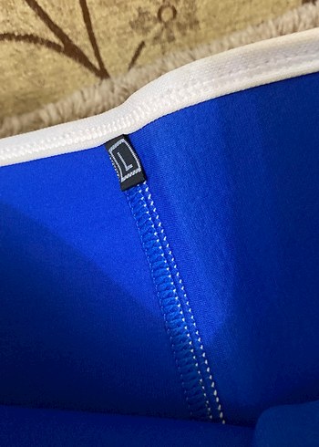 Mavi kadın termal zayıflama  şortu - Görsel 3