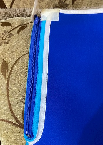 Mavi kadın termal zayıflama  şortu - Görsel 2