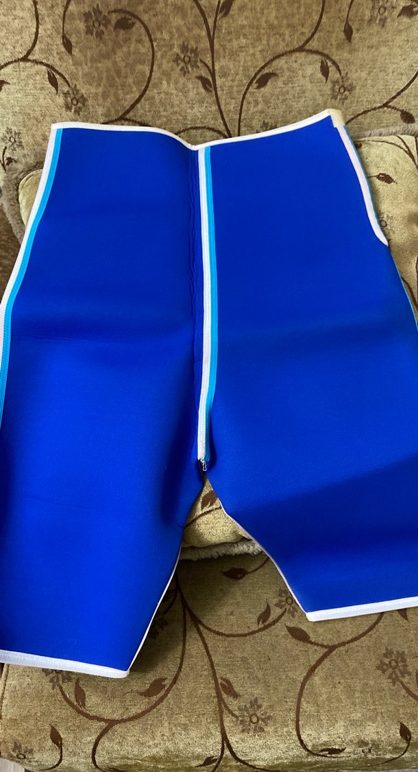 Mavi kadın termal zayıflama  şortu - Görsel 5