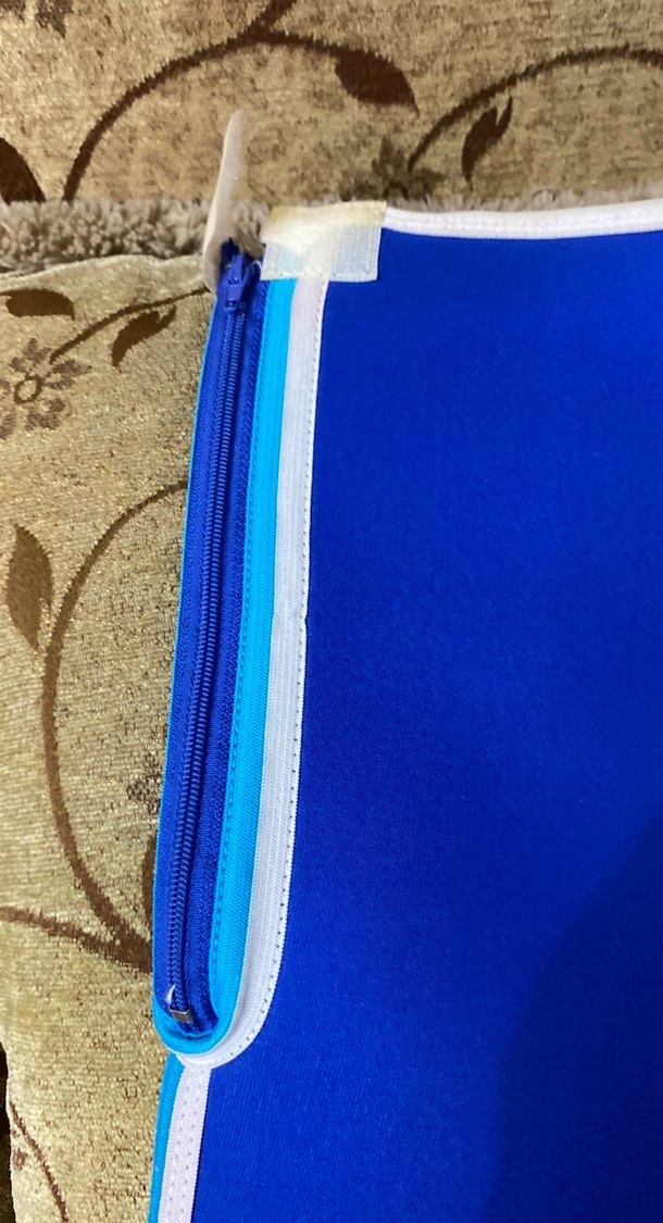 Mavi kadın termal zayıflama  şortu - Görsel 2