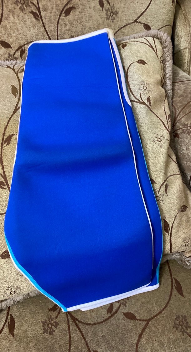 Mavi kadın termal zayıflama  şortu - Görsel 4