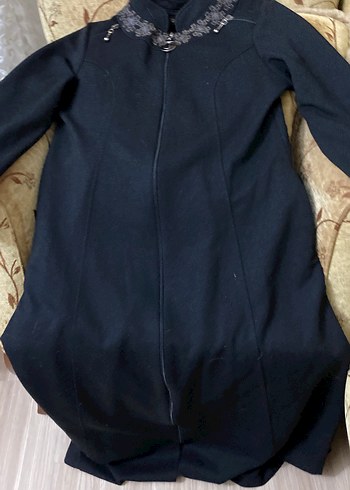 Siyah Uzun Gotik pardesü