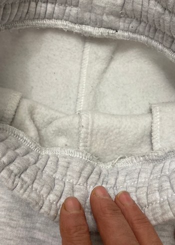 Gri Rahat Kesim Kadın Eşofman Altı - Görsel 3