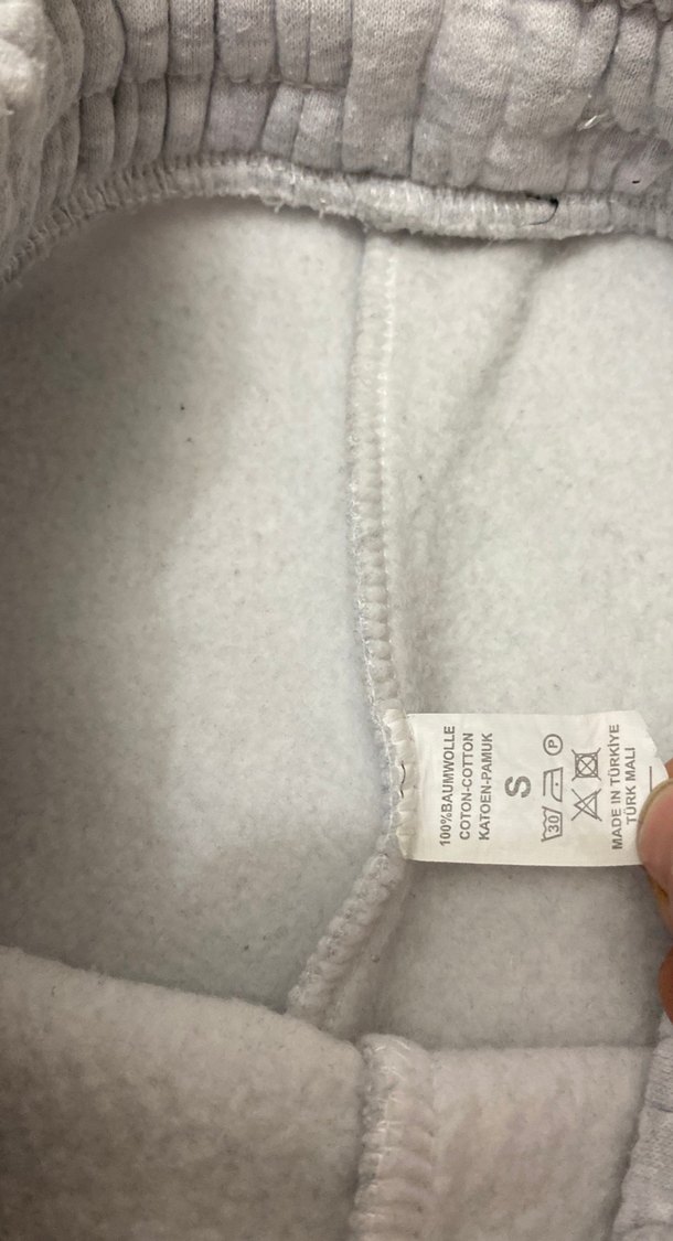 Gri Rahat Kesim Kadın Eşofman Altı - Görsel 4