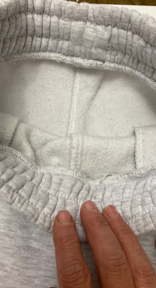 Gri Rahat Kesim Kadın Eşofman Altı - Görsel 3