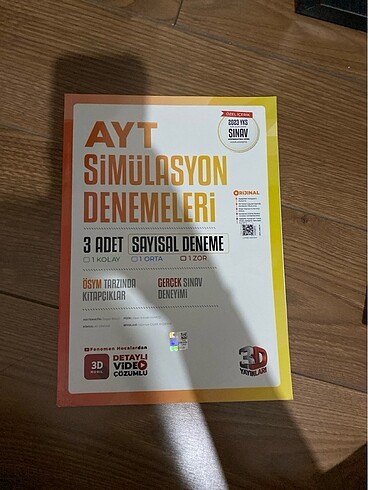 AYT MATEMATİK DENEME