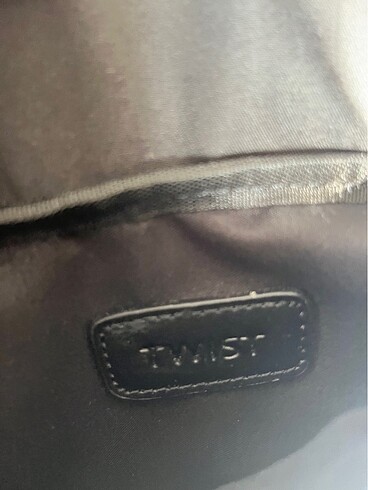 Beden mavi Renk Twist bel çantası