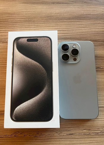 iPhone 15 Pro 256 Gb Türkiye Garantili