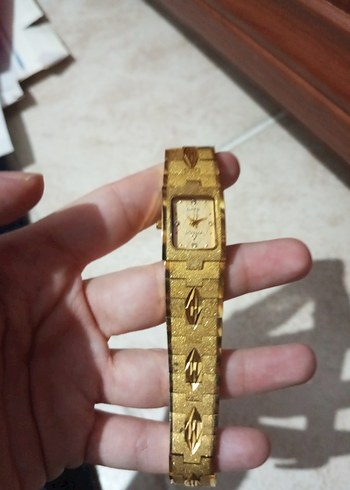Beden Altın vintage Klasik Kadın Saati