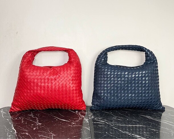 Beden kahverengi Renk Bottega Veneta Hop Bag Big