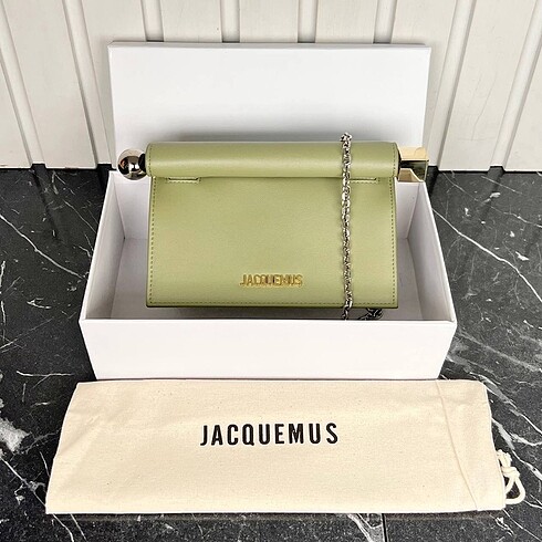 Jacquemus Le Rond Carre Clutch Small - Görsel 10