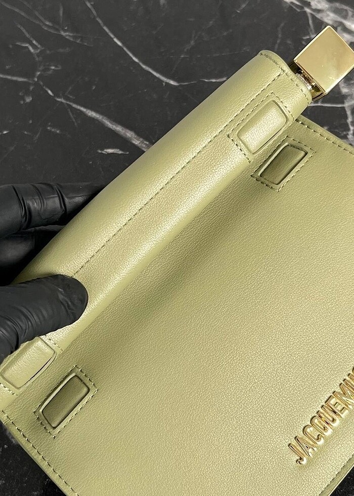 Jacquemus Le Rond Carre Clutch Small - Görsel 5