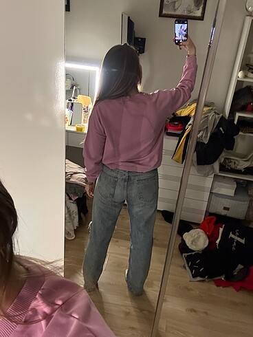 s Beden Twist baskılı sweatshirt
