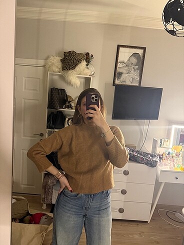 Zara camel triko